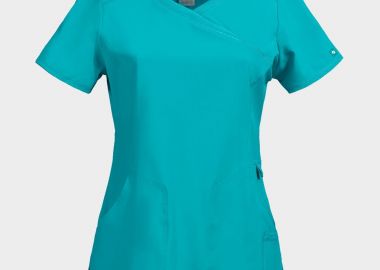 Γυναικεία ιατρική μπλούζα WRAP CKE2625A CHEROKEE 08001887 Light Petrol - CHEROKEE - 