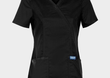 Γυναικεία ιατρική μπλούζα WRAP WWE610 CHEROKEE 08001935 Black - CHEROKEE - 