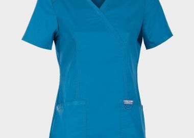 Γυναικεία ιατρική μπλούζα WRAP WWE610 CHEROKEE 08001936 Caribbean Blue -  - 