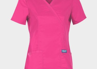 Γυναικεία ιατρική μπλούζα WRAP WWE610 CHEROKEE 08001938 Pink - CHEROKEE - 