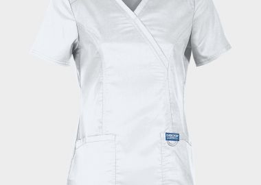 Γυναικεία ιατρική μπλούζα WRAP WWE610 CHEROKEE 08001943 White - CHEROKEE - 