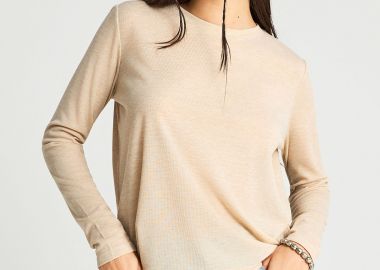 Γυναικεία μακρυμάνικη μπλούζα - FUNKY BUDDHA - 