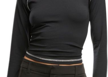 Γυναικεία Μακρυμάνικη Μπλούζα TB7730 Urban Classics Black - Urban Classics - 