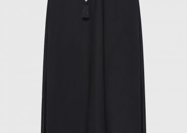 Γυναικεία μάξι φούστα με λάστιχο στην μέση - FUNKY BUDDHA - 