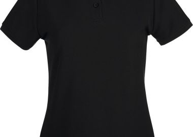 Γυναικεία Μπλούζα Polo 63-030-0 Fruit of the Loom Black - Fruit of the Loom - 
