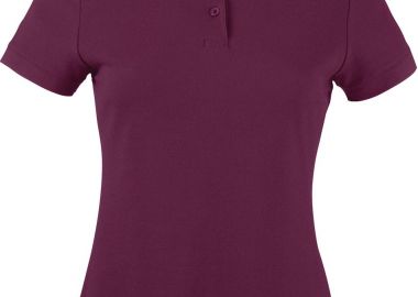 Γυναικεία Μπλούζα Polo 63-212-0 Fruit of the Loom Burgundy - Fruit of the Loom - 