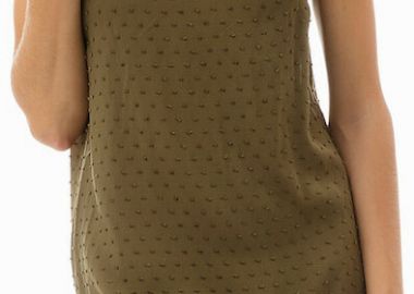 Γυναικεία Νυχτικιά Minerva Glam Αμάνικη Χακί 52005-378 Χακί - Minerva - 