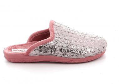 Γυναικεία Παντόφλα Adam's Χρώματος Ασημί 624-24626-29.3 - ADAM'S - 