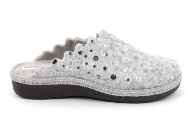 Γυναικεία Παντόφλα Adam's Χρώματος Γκρι 754-25526-25.2 - ADAM'S - 