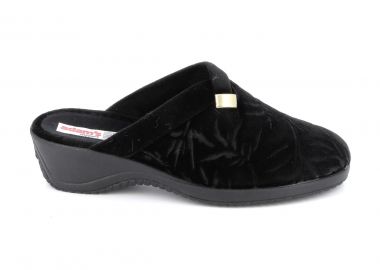 Γυναικεία Παντόφλα Adam's Χρώματος Μαύρο 624-23687-29.1 - ADAM'S - 