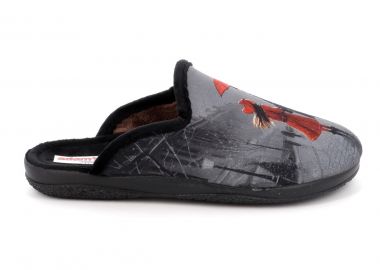 Γυναικεία Παντόφλα Adam's Χρώματος Μαύρο 624-25594-29.1 - ADAM'S - 