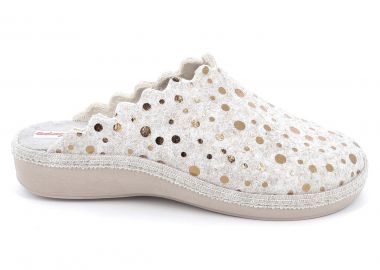 Γυναικεία Παντόφλα Adam's Χρώματος Μπεζ 754-25526-25.1 - ADAM'S - 