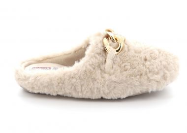 Γυναικεία Παντόφλα Adam's Χρώματος Μπεζ 758-24514-29.1 - ADAM'S - 