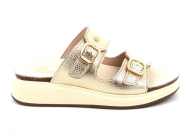 Γυναικεία Παντόφλα Comfort Parex Χρώματος Χρυσό 11531023.P - PAREX - 