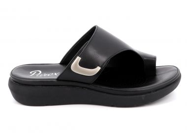 Γυναικεία Παντόφλα Comfort Parex Χρώματος Μαύρο 12131030.B - PAREX - 