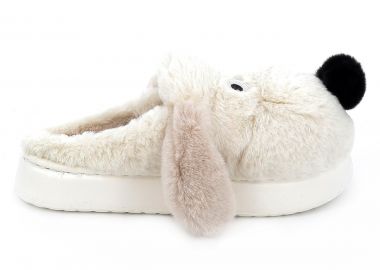 Γυναικεία Παντόφλα Jomix Χρώματος Λευκό MD9640.W - JOMIX - 