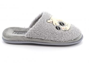 Γυναικεία Παντόφλα Parex Ανατομική Χρώματος Γκρι 10128006.GR - PAREX - 