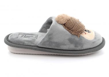 Γυναικεία Παντόφλα Parex Χρώματος Γκρι 10130102.GR - PAREX - 