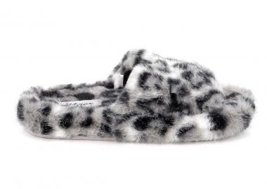 Γυναικεία Παντόφλα Parex Χρώματος Γκρι Λεοπάρ 10132064.GR - PAREX - 