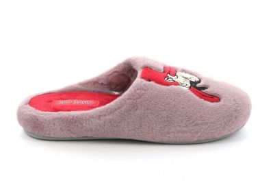 Γυναικεία Παντόφλα Parex Χρώματος Μωβ 10130144.PU - PAREX - 