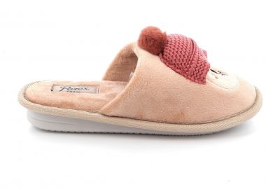 Γυναικεία Παντόφλα Parex Χρώματος Μπεζ 10130102.E - PAREX - 