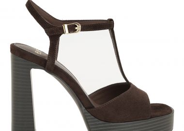 Γυναικεία Πέδιλα Exe PATRICIA-221 Καφέ Καστόρι W47002216504 - Exe - 