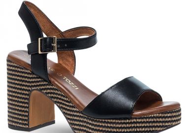 Γυναικεία Πέδιλα Με Τακούνι Marco Tozzi 2-28008-42 098 - MARCO TOZZI - 