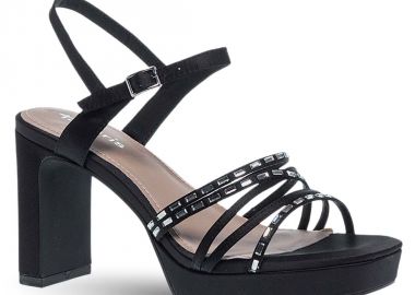 Γυναικεία Πέδιλα Με Τακούνι Tamaris 1-28307-46 001 - TAMARIS - 