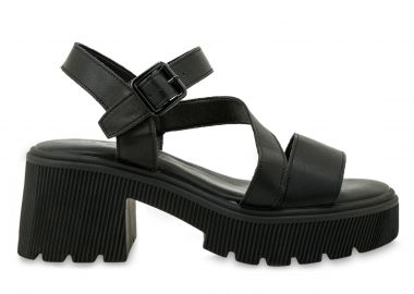 Γυναικεία Πέδιλα Seven LM-TM-1028 Μαύρο Δέρμα W419A2084002 - Seven - 