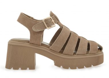 Γυναικεία Πέδιλα Seven LM-TM1035 Μπεζ Καστόρι W419A0354585 - Seven - 