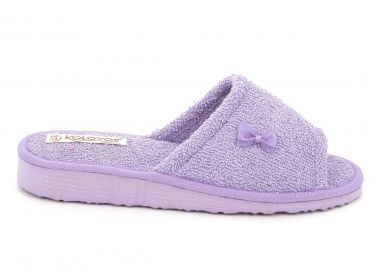 Γυναικεία Πετσετέ Παντόφλα Kolovos Χρώματος Μωβ 03 PURPLE - KOLOVOS - 