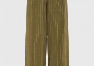 Γυναικεία relaxed fit ριγέ παντελόνα - FUNKY BUDDHA - 