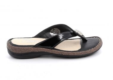 Γυναικεία Σαγιονάρα Ανατομική Parex Ανατομική Χρώματος Μαύρο 12221001.B - PAREX - 