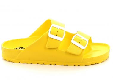 Γυναικεία Σαγιονάρα Ateneo Χρώματος Κίτρινο 01 SEA SANDALS.Y - ATENEO - 