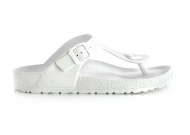 Γυναικεία Σαγιονάρα Ateneo Χρώματος Λευκό 02 SEA SANDALS.W - ATENEO - 