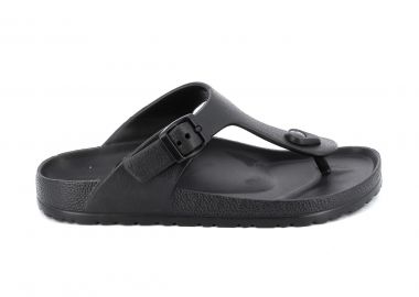 Γυναικεία Σαγιονάρα Ateneo Χρώματος Μαύρο 02 SEA SANDALS.B - ATENEO - 