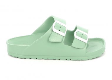 Γυναικεία Σαγιονάρα Ateneo Χρώματος Μέντα 01 SEA SANDALS.MI - ATENEO - 