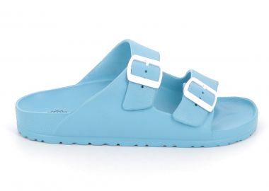 Γυναικεία Σαγιονάρα Ateneo Χρώματος Πετρολ 01 SEA SANDALS.PET - ATENEO - 