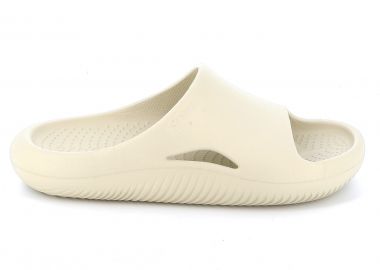 Γυναικεία Σαγιονάρα Crocs Mellow Slide Χρώματος Μπεζ 208392-2Y2 - CROCS - 