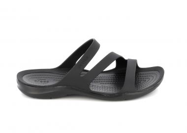 Γυναικεία Σαγιονάρα Crocs Swiftwater Sandal Χρώματος Μαύρο 203998-060 - CROCS - 