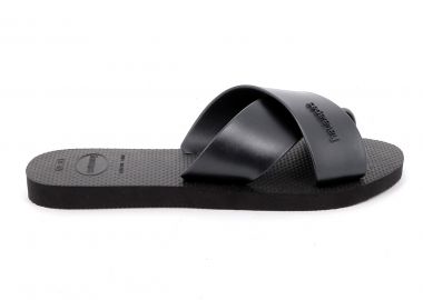 Γυναικεία Σαγιονάρα Havaianas Aqua Χρώματος Μαύρο 4148866-0090 - HAVAIANAS - 