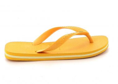 Γυναικεία Σαγιονάρα Havaianas Brasil Χρώματος Κίτρινο 4000032-1740 - HAVAIANAS - 