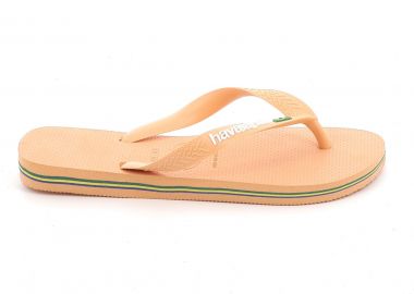 Γυναικεία Σαγιονάρα Havaianas Brasil Χρώματος Peach 4110850-0027 - HAVAIANAS - 