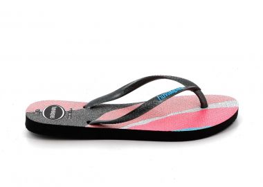 Γυναικεία Σαγιονάρα Havaianas Χρώματος Μαύρο 4145766-0090 - HAVAIANAS - 
