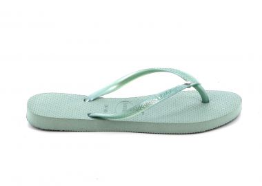 Γυναικεία Σαγιονάρα Havaianas Slim Crystal Sw Ii Χρώματος Πράσινο 4145651-1809 - HAVAIANAS - 
