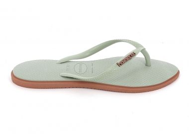 Γυναικεία Σαγιονάρα Havaianas Slim Point Χρώματος Πράσινο 4149584-1797 - HAVAIANAS - 