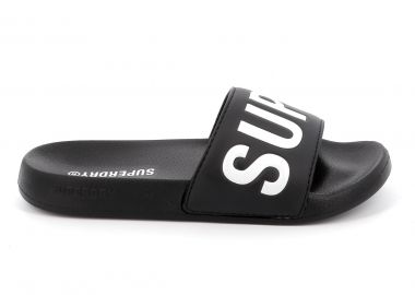 Γυναικεία Σαγιονάρα Superdry Χρώματος Μαύρο WF310237A-02A3 - SUPERDRY - 
