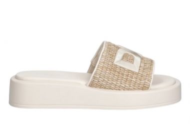 Γυναικεία Σανδάλια Flatforms DKNY Ondara K2697988-Natural - DKNY - 