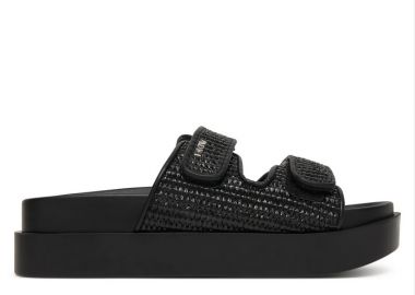 Γυναικεία Σανδάλια Flatforms DKNY Piper K2691150 Μαύρα - DKNY - 