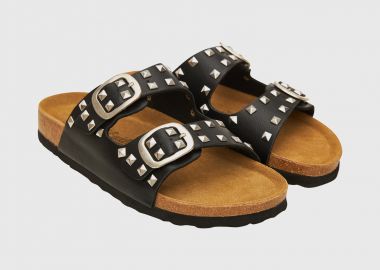 Γυναικεία σανδάλια με διακοσμητικά τρουκς - FUNKY BUDDHA - 